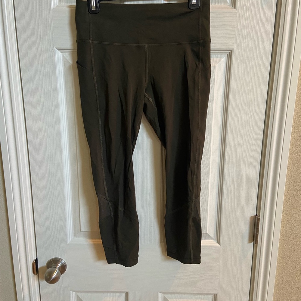 lululemon athletica Dark Olive Leggings